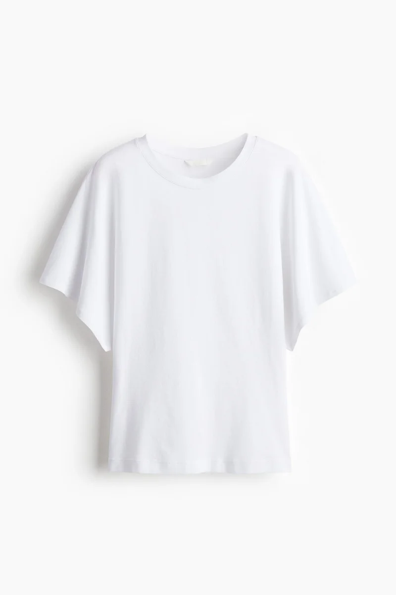 H&M Butterfly-sleeved T-shirt